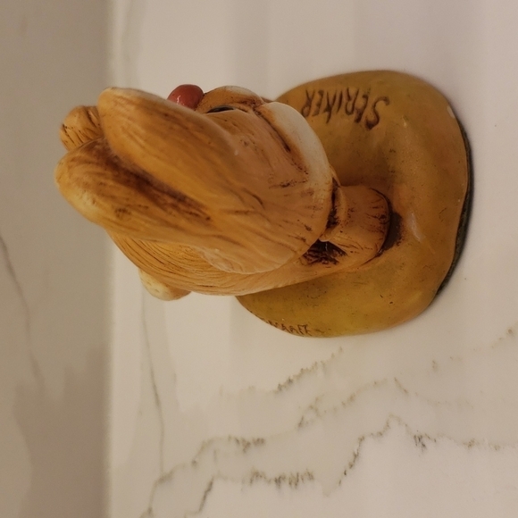 Vintage Moorcraft Striker Rabbit Figurine Hand Painted England - Picture 6 of 9